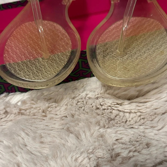 Tory Burch clear thong sandals size 9 - Picture 6 of 12